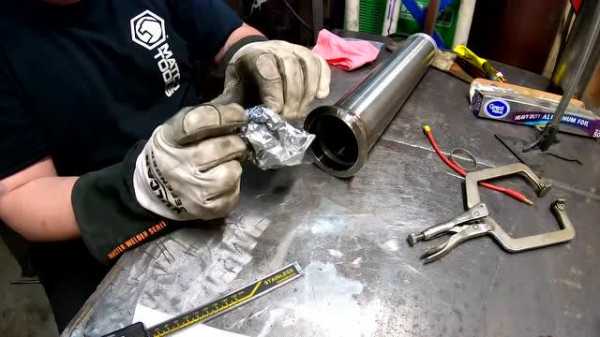 排气管焊接是怎么样的,排气管焊接视频  第2张